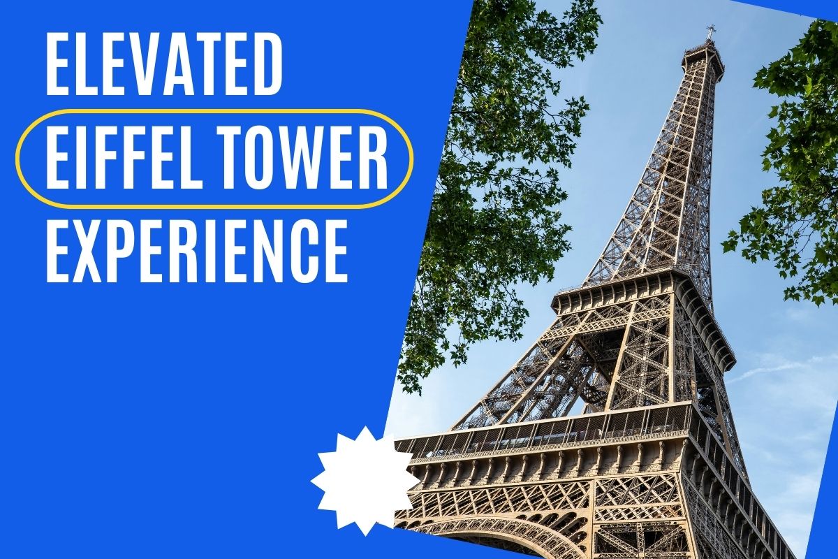 Featured image relevant to the best floor to visit at the Eiffel Tower in Paris, article on onmywaytoparis.com