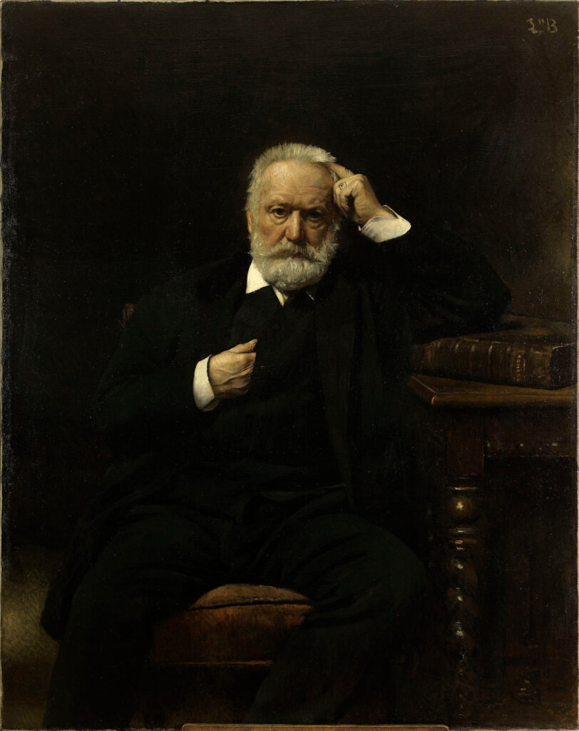 Portrait of Victor Hugo at Mus&eacute;e Victor Hugo in Le Marais, Paris